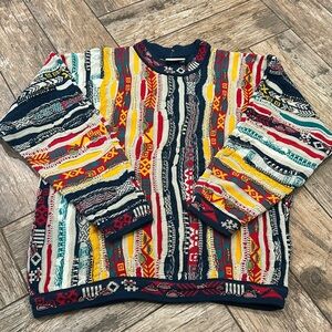 Coogi Australia Mercerized Cotton Vintage Sweater crewneck large